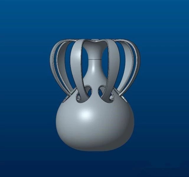 creoproe建模实例一个花瓶