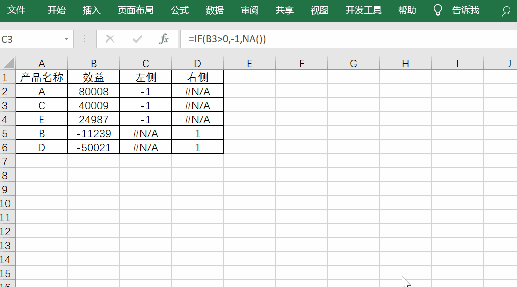 2,插入图表选中区域,点击数据——排序和筛选——降序,之后添加辅助列