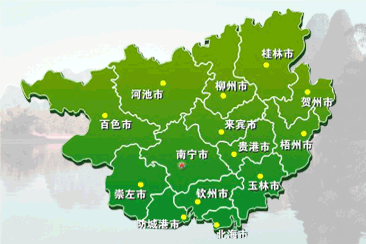 廣西地圖