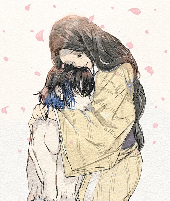 ▼伊之助与妈妈