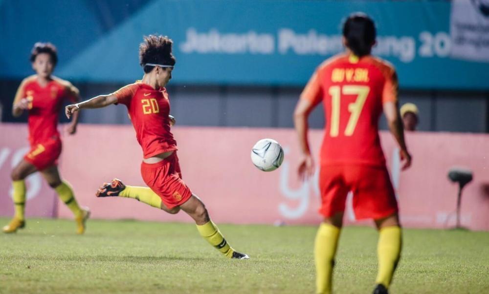 女足奥预赛——空中打击,中国女足连击泰国女足