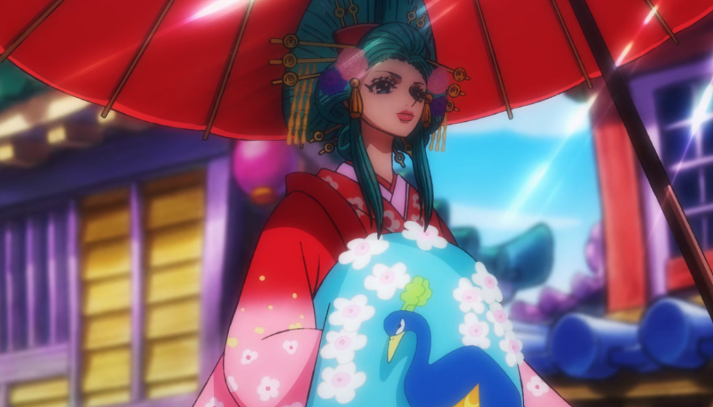 海贼王:最华丽的登场,和之国第一美女究竟是有多迷人?