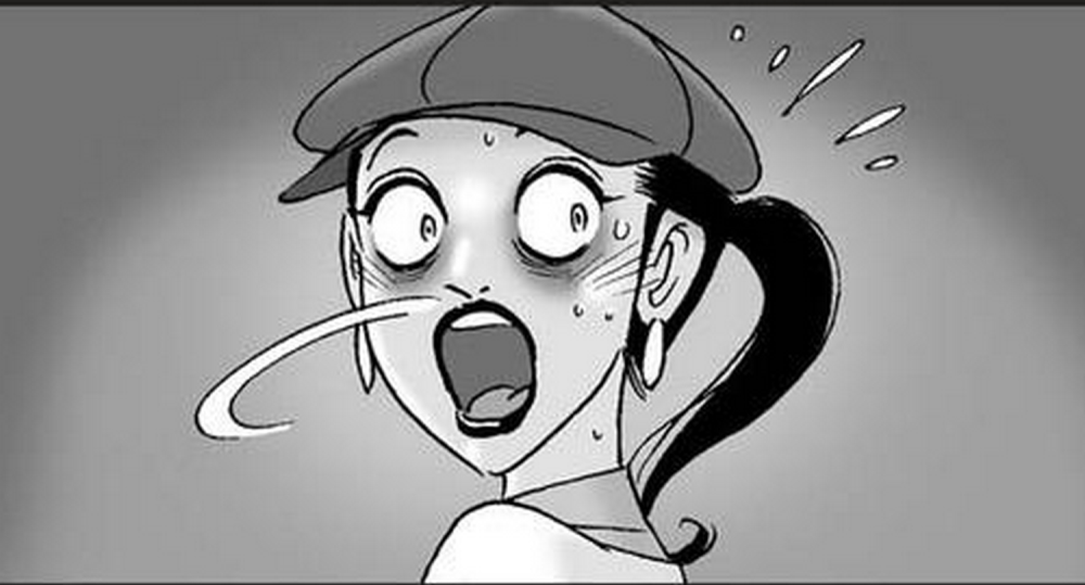 无声漫画:好心的自己