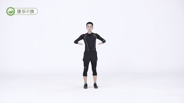 (4)俯背运动(2个8拍)