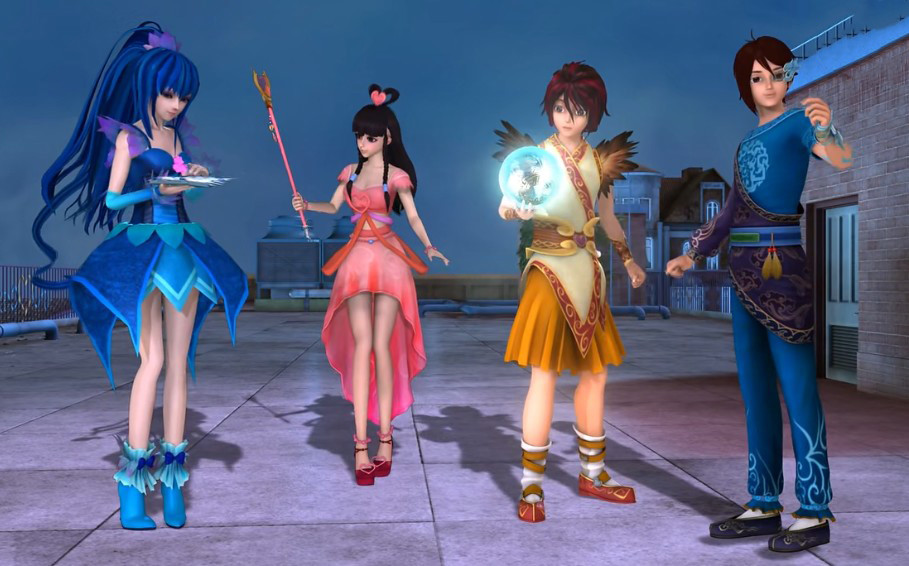 叶罗丽战士也有专属武器,王默魔法棒和罗丽的爱心魔法冲突而废掉