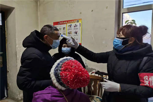 内蒙古满洲里市丁香园社区积极开展疫情防控工作