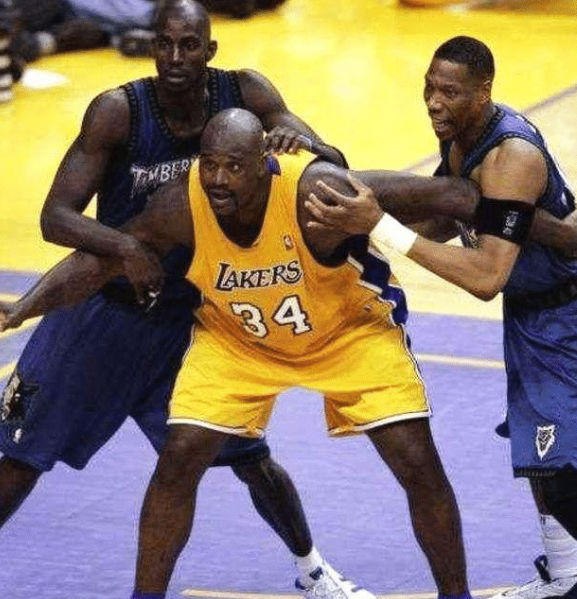 nba如何包夹奥尼尔这5张照片给你答案最后1个太夸张