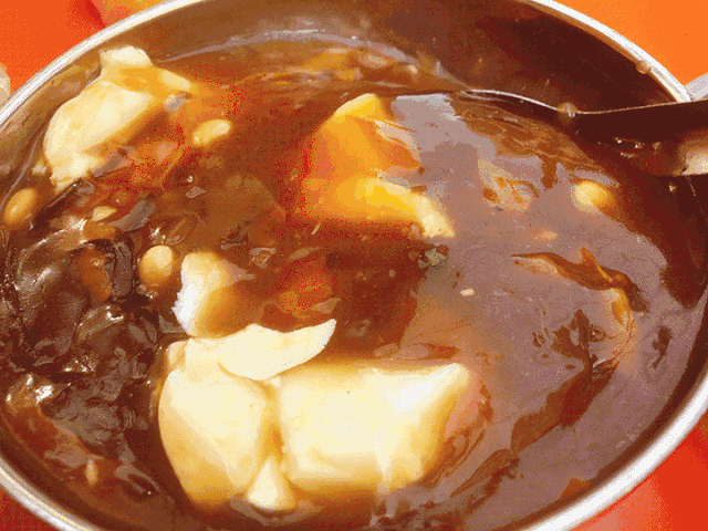 运城老南街口的豆腐脑店,味道很赞,一代人的绵延回忆