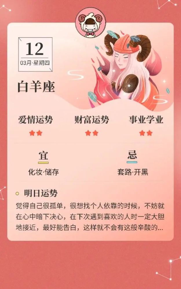 十二星座本周星座运势如何?你的运势怎么样