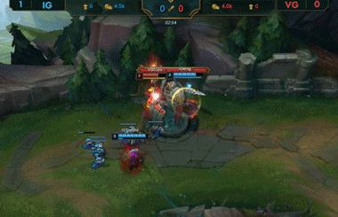 双c强势发挥ig力克vg!上单卡莉丝塔领衔赛场奇兵