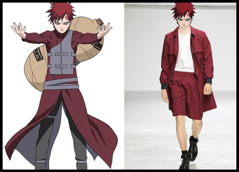 《火影忍者》时装秀毫无违和感,服装设计师可能也是火影迷