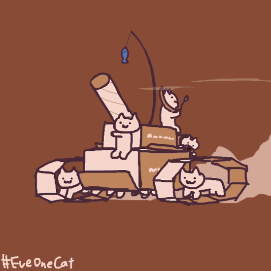 超火的追火车猫表情包怎么这么魔性哈哈哈哈哈