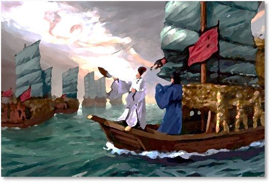 诸葛亮,草船借箭,葫芦,东吴,周瑜