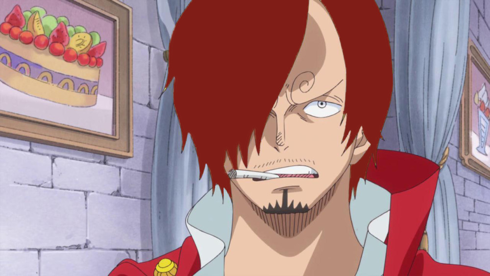 草帽海贼团全员红发,路飞香克斯如父子,乔巴看了摔帽子