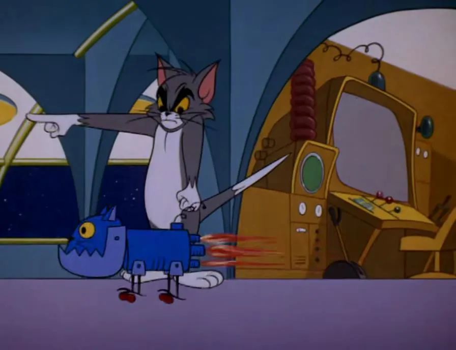 而这次的机械老鼠并不简单,它已经被杰瑞升级了, 所以这一次的机械猫