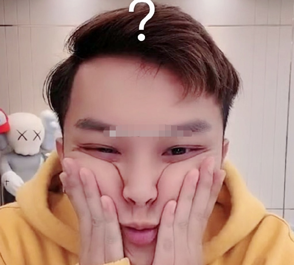 小猪先生怕自己失去热度,染白发还做这样的造型,网友:这不蔡徐坤吗?