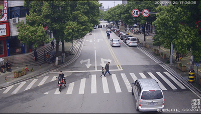 礼让斑马线红黑榜第56期出炉朝磨路口监控视频里面有你吗