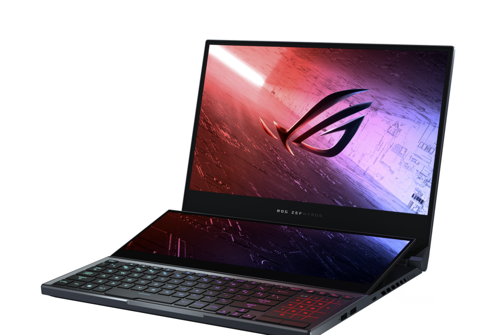 华硕发布双屏游戏本rog zephyrus duo 15