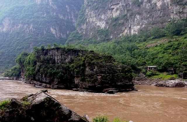 外國人,金口大峽谷,景區,峽谷,峽口,大渡河