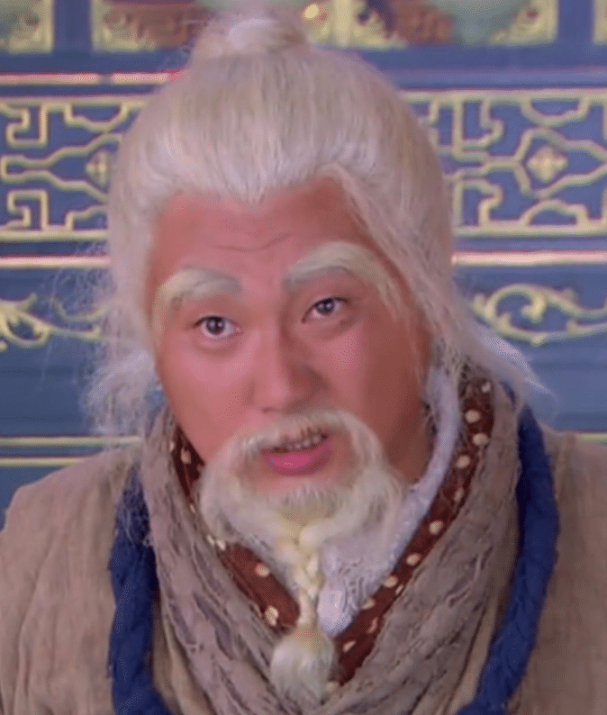 演过"周伯通"的5个人,只有图5真正在演周伯通,别人都在模仿