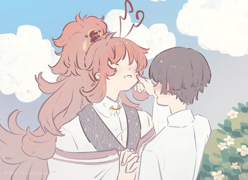 食物语人物键盘壁纸 - 动漫 - 波洞星球boodo