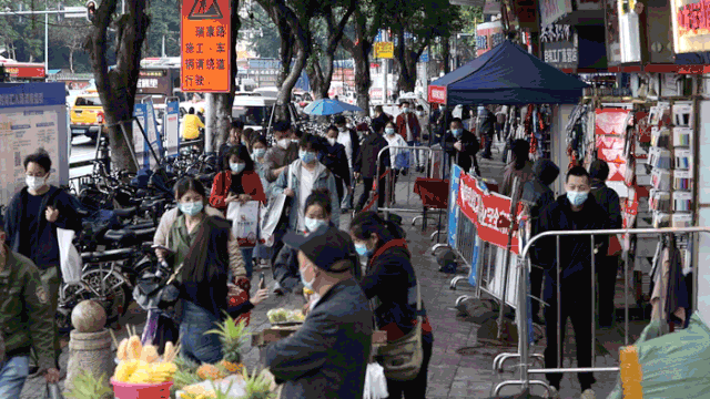 网传广州被列入疫区一周后,我们去了建设六马路