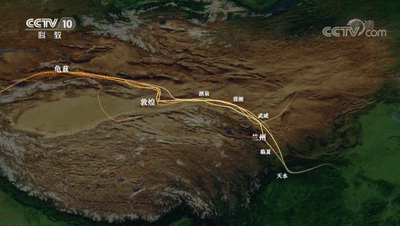 丝绸之路黄金地带的甘肃《探索·发现》栏目首播cctv-10科教频道5月10