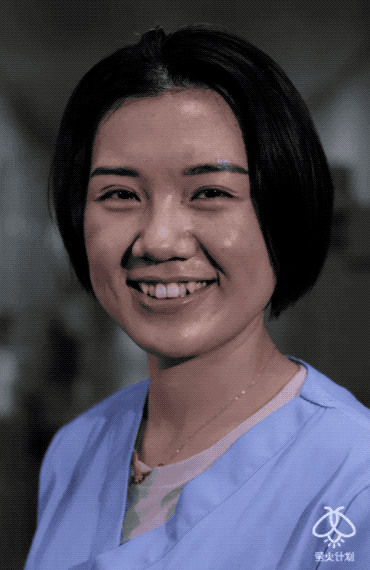 观看动图,为"战疫天使"抚平伤痕程慧,中南医院icu一病区护士.