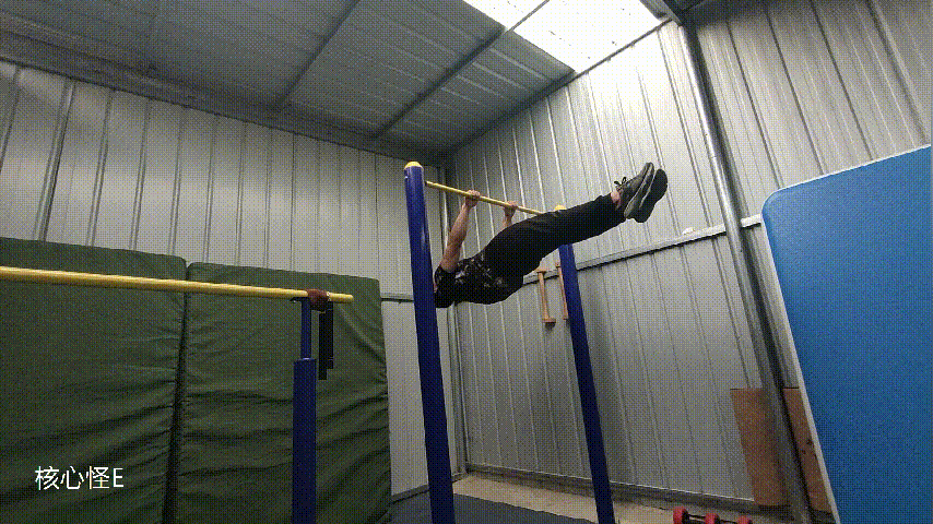 "街头健身"单杠前水平教学,8个动作,让你三个月学会前水平