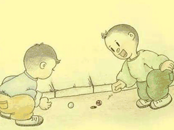 跳绳跳房子斗拐滚铁环那时的童年快乐就这么朴实无华且有趣