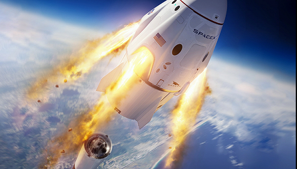 spacex飞船发射成功,马斯克的终极幻想:移民火星,建立百万火星之城