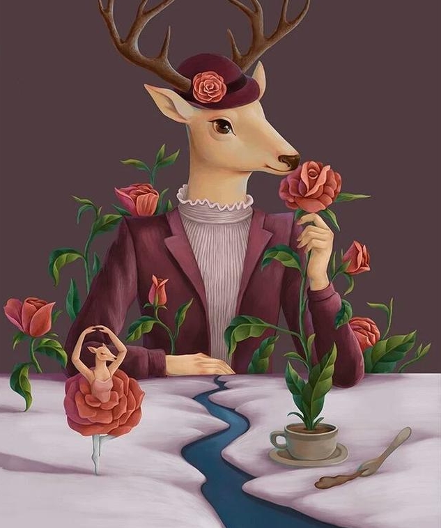 心理测试:3只鹿精灵,你觉得哪一只与你有缘,测最近你的爱情运势会怎样