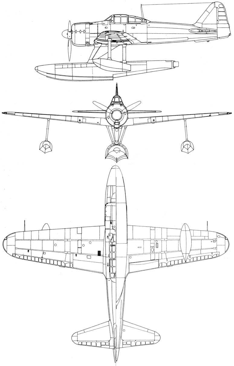 过渡型号的大放异彩 二战日本海军的二式水战 阴差阳错打满全场 腾讯新闻