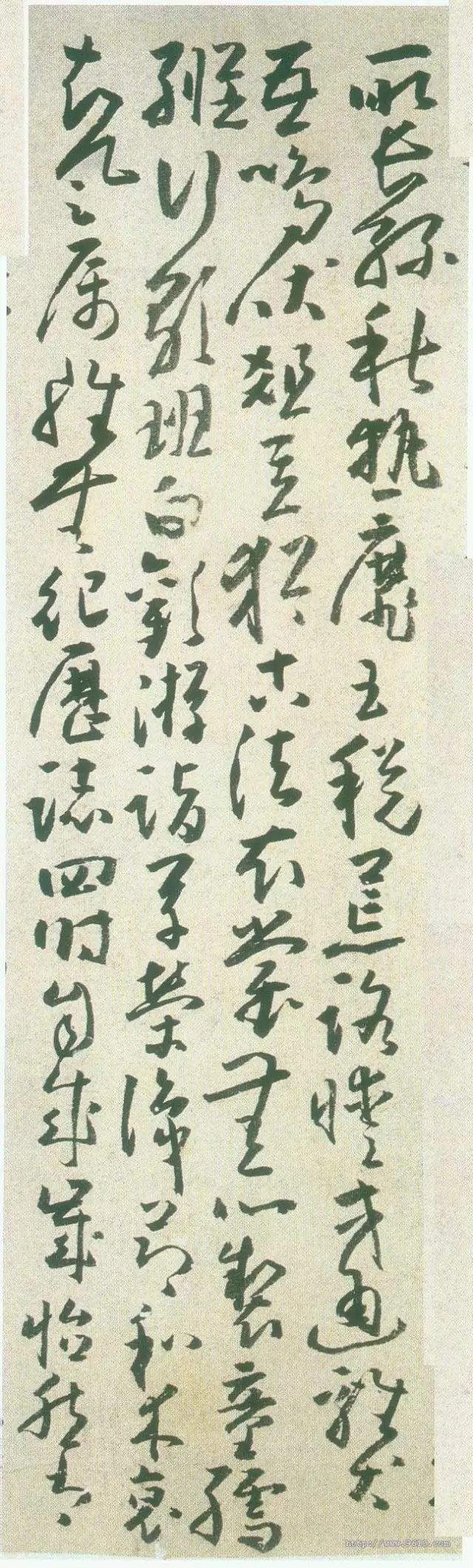 黄慎|草书《桃花源记》，古拙有异趣