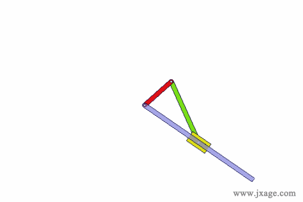 7.曲柄摇块机构8.摆动导杆机构9.双滑块机构10.十字导杆机构