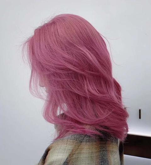 染粉紫红总是很混浊?试试这样的公式,染出来的颜色更纯正