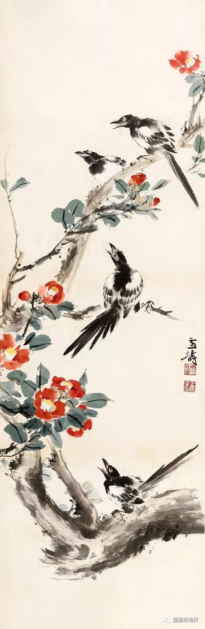 王雪涛小写意花鸟高清60幅