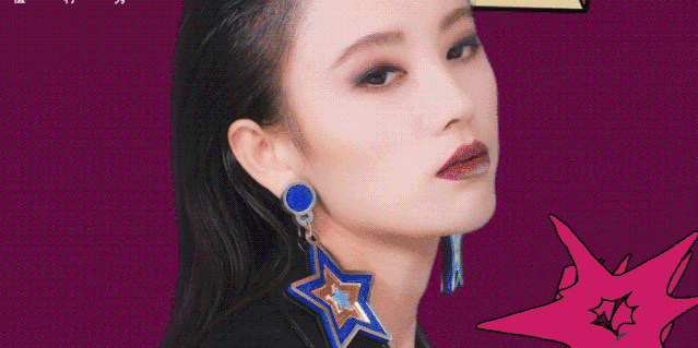 当拥有铁刘海的女明星露出了额头