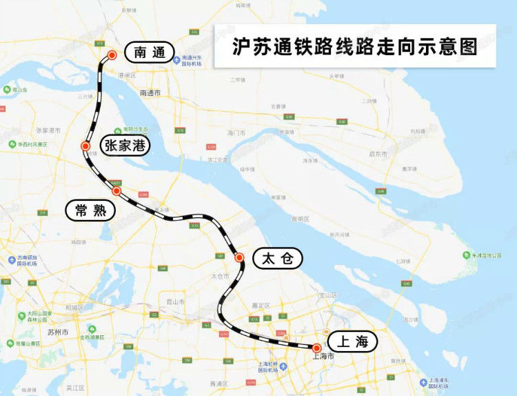 沪苏通铁路开通！江苏“高铁俱乐部”又添新成员
