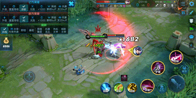 【王者荣耀】吕布教程:大招落地自带双抗,刀刀真伤两刀秒脆皮!