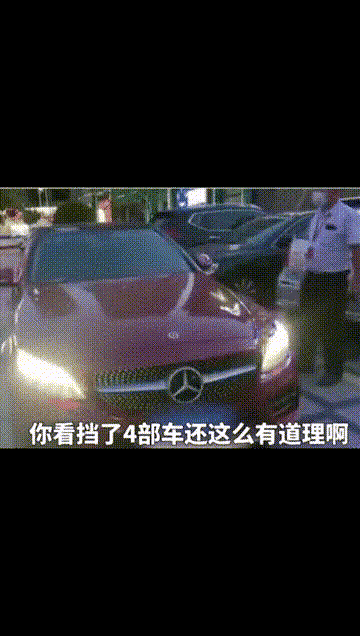 东莞一奔驰女司机停车挡路不挪车自称律师还口吐芬芳