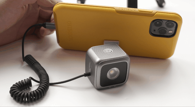 说明anker iphone led闪光灯不管是原生相机还是第三方拍照app使用