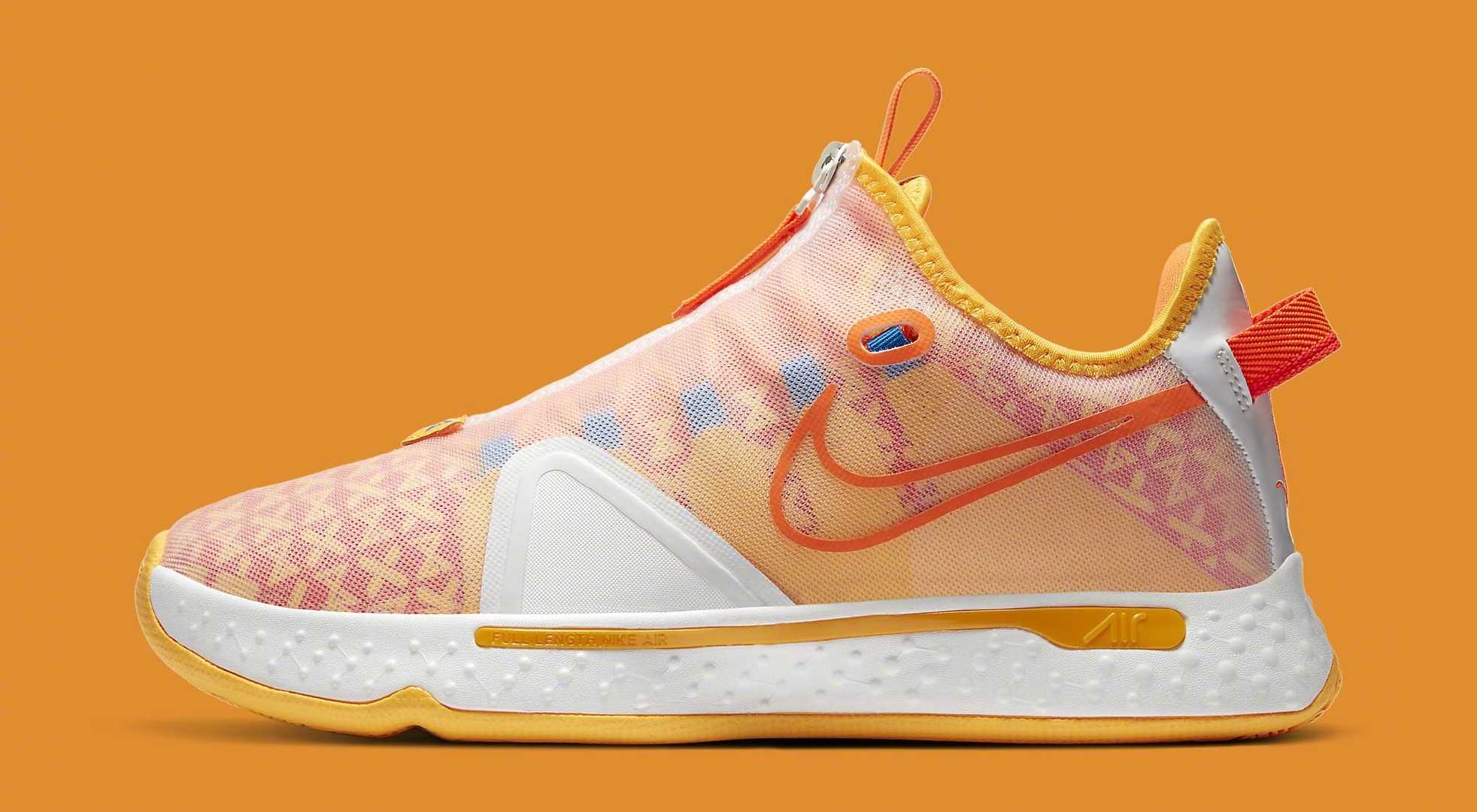 nike pg 4"orange"佳得乐橙色版本官图曝光