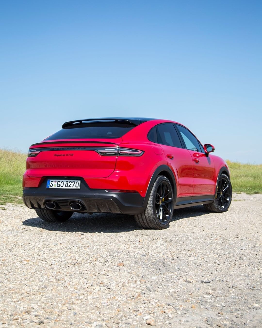 全新保时捷cayenne gts coupe实车 运动的设计