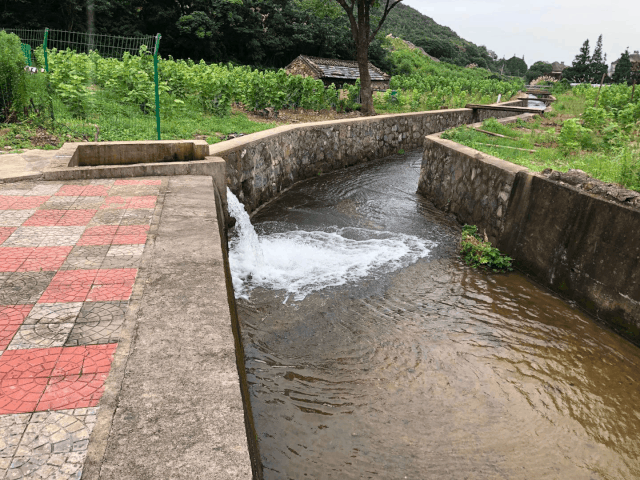 雨势汹汹!岱山水库,山塘