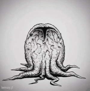 插画|胆小者慎入！这组重口味插画，打开后吓尿了