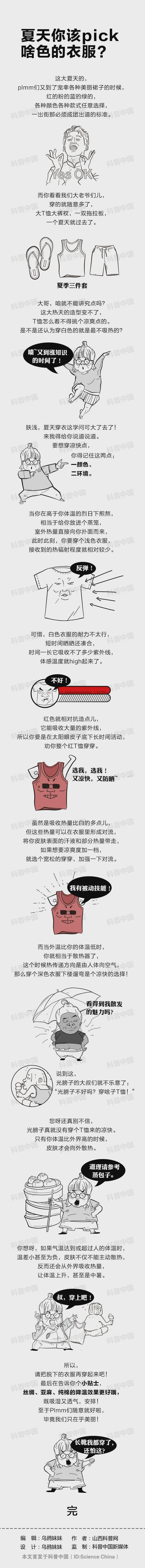 体温|夏天穿什么颜色的衣服最凉快？白色？没想到这么多年都穿错了