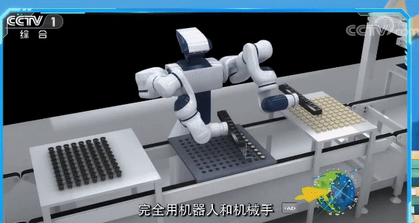 一指定位置上栽培传送到20层高的栽培架再通过机械手工厂化育苗机器人