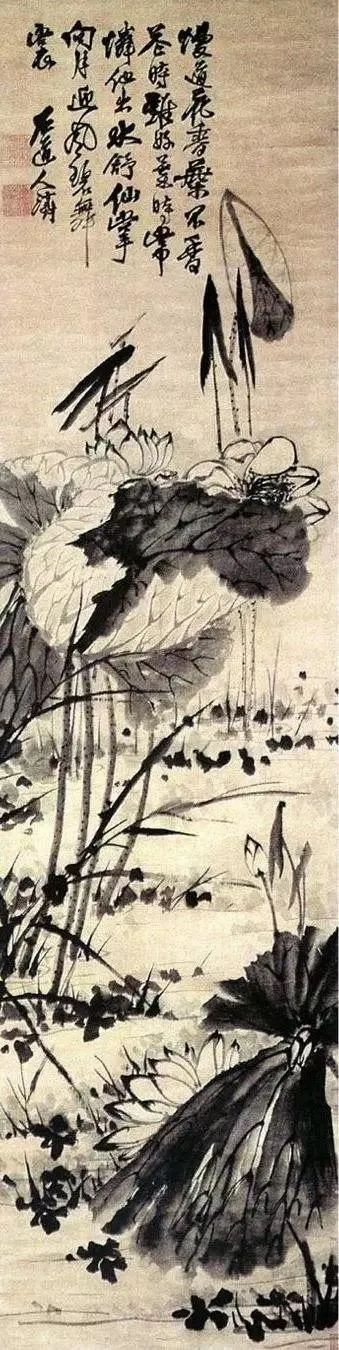 石涛|【别开生面】赏石涛泼墨荷花，真过瘾！