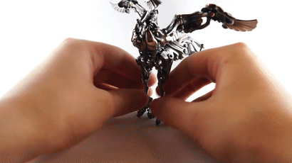 青蛙|日本机械青蛙1秒变形金属蝉，除了买不起以外哪都好